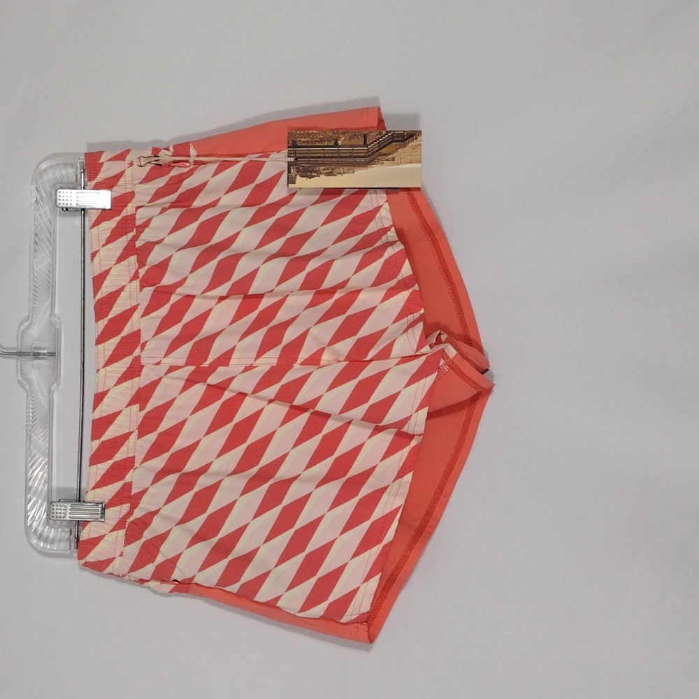 NWT Fair Harbor The Atlanticique Short Coral Seabay 3" Women's Size Medium
